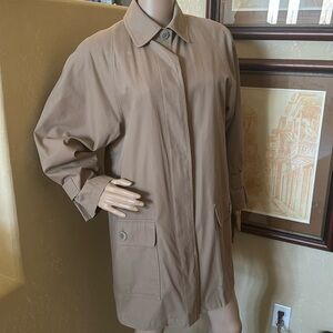 London Fog Women’s Nova Check Peacoat Coat Limited Edition Sz 6 P